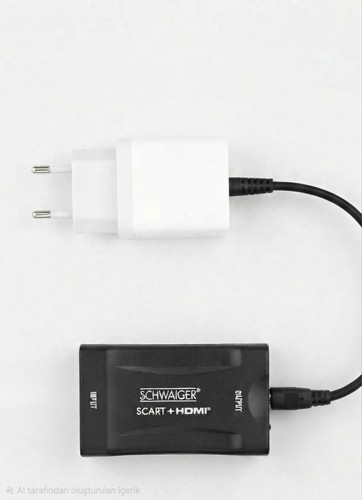 Schwaiger scart auf hdmi - scart,