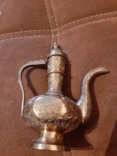 Messingkanne geätzt mit