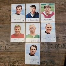 7 Bergmann Postkarten aus der Knorr WM  Serie RAR !