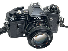 Porst CR-7 (Fuji AX-5) + Porst Color Reflex 1.6/50mm UMC X-M mount (Please read)