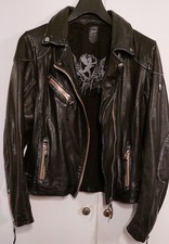 Damen Biker Lederjacke Gipsy