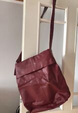 ❤️ Zwei Tasche große Umhängetasche weinrot Handtasche von zwei geräumig