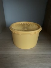 Tupperware Sonnenschüssel Dose 910 Ml Gelb Rund Neu 