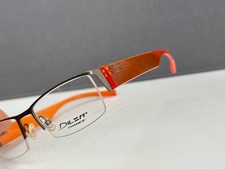 Dilem Brille Damen grau Orange  Wechselbügel ZC005 UB015 NP:499€
