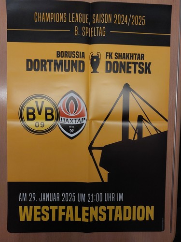 Spielplakat poster bvb - spielplakat,