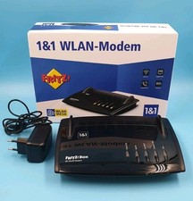 1&1 WLAN-Modem Fritz Box 7510 BK Router Schwarz