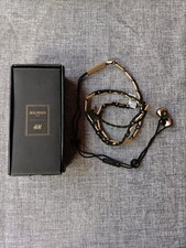 Balmain X H&M by Molami Kopfhörer Headphones In-Ear Mikro Schwarz Gold  Top