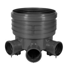 Kontrollschacht Schachtboden