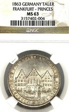 Deutsche States Frankfurt 1863