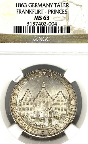 Deutsche states frankfurt 1863 - states,