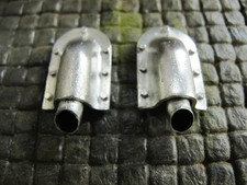 T34 T34/85 RC Panzer Auspuff Panzerung Umbau Bausatz Zubehör Metall Kit 1/16