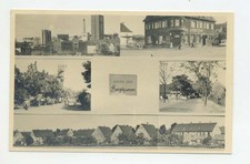 Foto Ak Gruss aus Bergkamen ua. Stahlwerk (?) Gatsstätte etc.1960