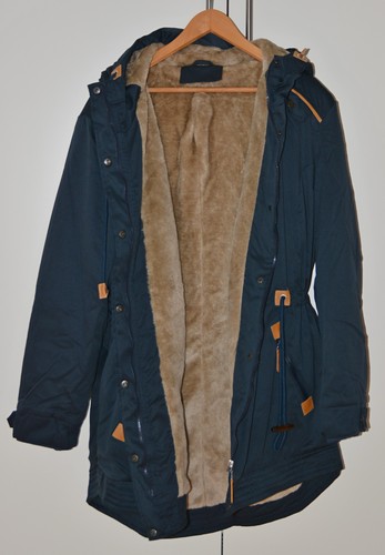 Damen parka blau - damen,