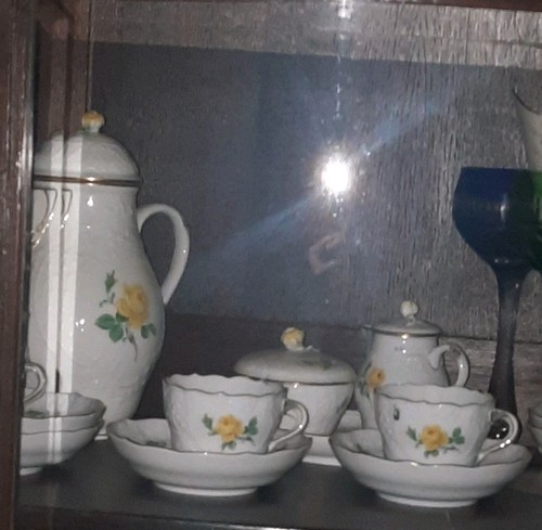 Meissen moccaservice gelbe - meissen,