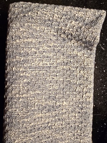 Boucle stoff blau weiß 180 - weiß,