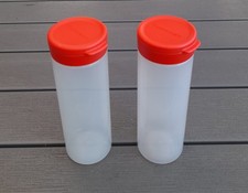 Tupperware Dosierflasche 360ml Spender Öl Majo Ketchup Honig Senf 2 Stck. im Set