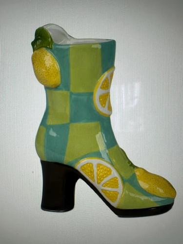 Vase schuh 25cm obstgarten - vase,