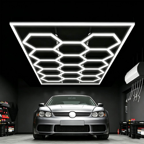 14x hexagon led lampe waben - led,