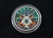 5 Dollars Kanada 2024 Falke