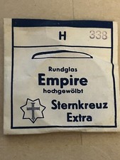 Uhrenglas Sternkreuz H 33,8mm