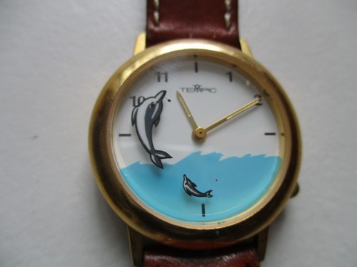 Tempic armbanduhr mit delphin - tempic,
