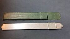 G515b/ Rechenschieber aus Alu Reiss Elektro Dresden DDR mit Etui