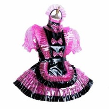 Girl Sissy Maid Lockable Pink