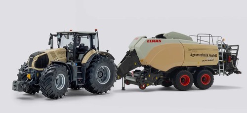 Modell traktor gespann - modell, claas