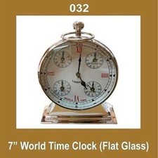 7'' Welt Zeit Uhr Nautisch Uhr