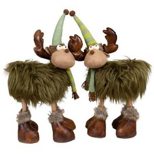 2x Elch 50cm (60cm) groß Deko