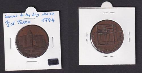1794 großbritannien penny - 1/2,