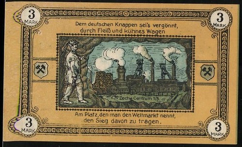 Notgeld wattenscheid 1921 3 - notgeld, 1921,