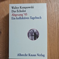 Walter Kempowski - Das Echolot
