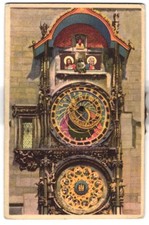 Mechanische-AK Prag, Astronomische Uhr 