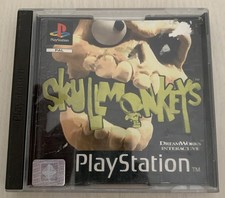 Skullmonkeys PS1 Spiel PAL Anleitung getestet ohne Frontcover Version