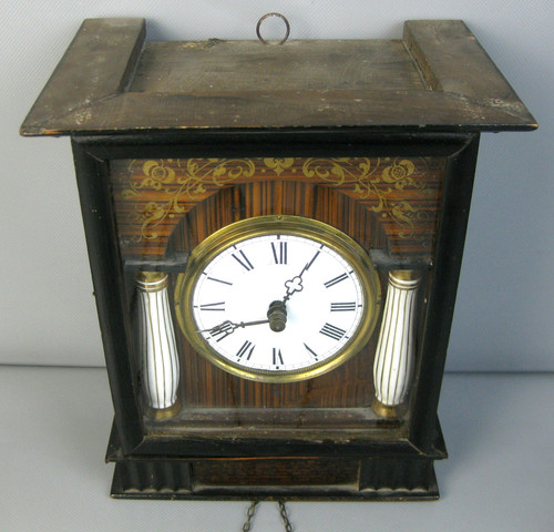 Biedermeier rahmenuhr - biedermeier,