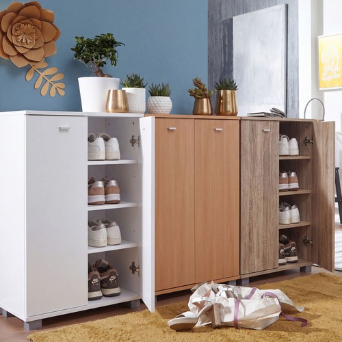 Schuhschrank holz paar - holz, 12