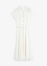 Brautkleid Gr. 46 Elfenbein Braut-Kleid Dress Freizeitkleid Casual-Kleid Neu*