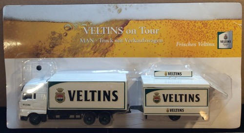 Werbetruck lkw man veltins - werbetruck, tg