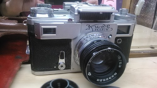 Udssr vintage kamera kiev - udssr,