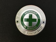 Auto-Plakette DEUTSCHE VERKEHRSWACHT - 20 JAHRE BEWÄHRTER KRAFTFAHRER 