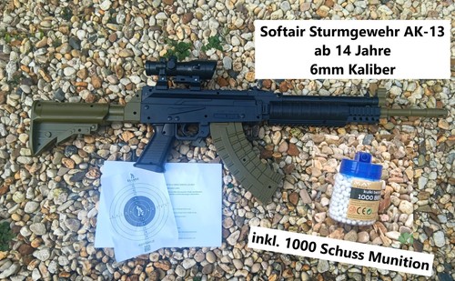 Neu softair sturmgewehr - sturmgewehr, ak13