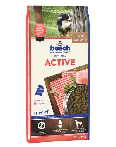 Bosch adult active hundefutter - adult,