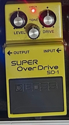 Boss super overdrive mit - overdrive,