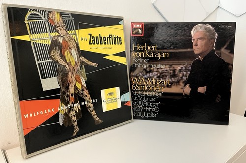 Mozart schallplatten konvolut - mozart,