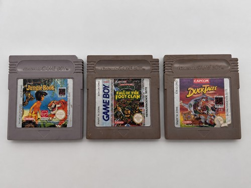 Nintendo gameboy spiele - 3x,