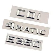 Für Mercedes Benz E350 4MATIC CDI Schriftzug Embleme Aufkleber Logo Badge Auto