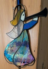 2 Tiffany Buntglas Fenster