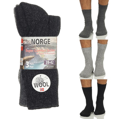 3er norweger wintersocken - 3er,
