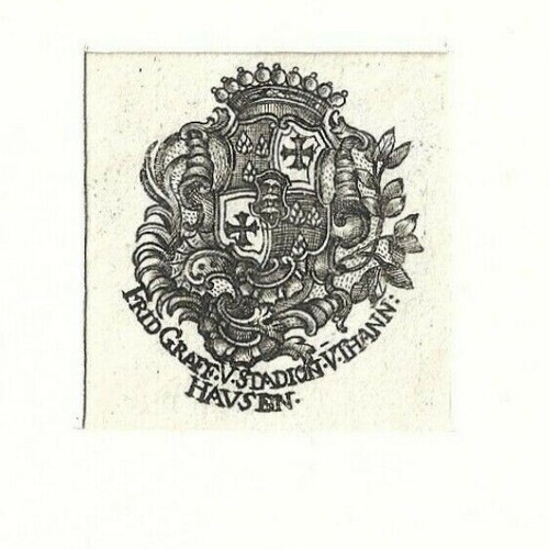 Anonym exlibris für - anonym:,